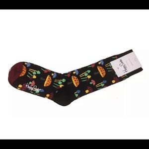 Happy Socks Crazy All Over Mushrooms Trippy Socks